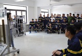VNEA tập huấn cứu hộ thang máy cho cán bộ chỉ huy PCCC&CNCH Công an TP Hà Nội