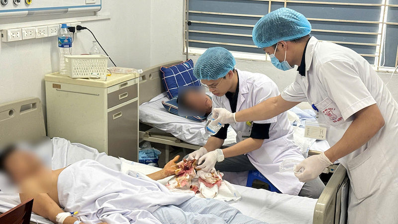 Ảnh: Bệnh viện Bệnh Nhiệt đới Trung ương Ảnh: Bệnh viện Bệnh Nhiệt đới Trung ương