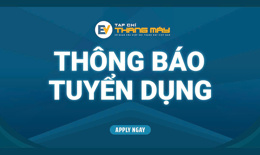 Tạp chí thang máy tuyển dụng phóng viên